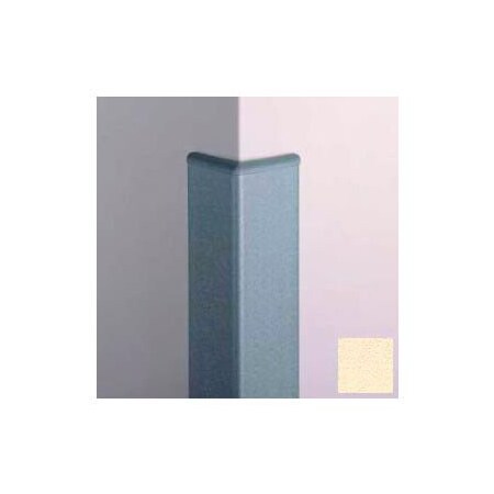 Pawling Surface Mounted Corner Guard 90Deg, 3'' Wings, 4'H W/Caps, Pale Yellow CG-10R-4-263